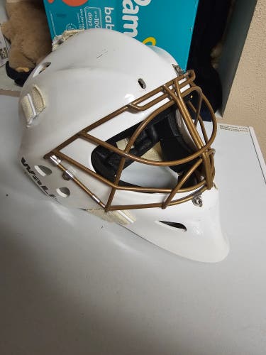 Senior Large Wall Goalie Mask (Used)