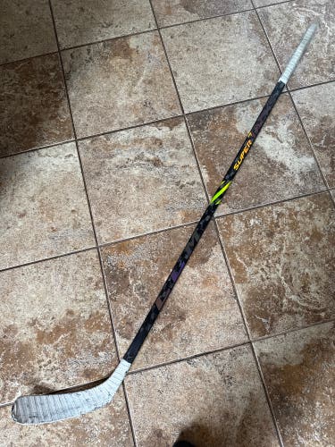 Senior CCM Super Tacks AS4 Pro Right Handed Hockey Stick P29 85 Flex Pro Stock (Used)