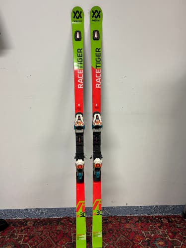 Volkl Racetiger GS 188 cm Racing Skis Max Din 12 (Used)