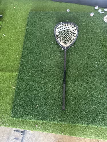 Warrior Nemesis 3 Fresh Stringing Goalie Head (Used) + Used ECD carbon 2 shaft