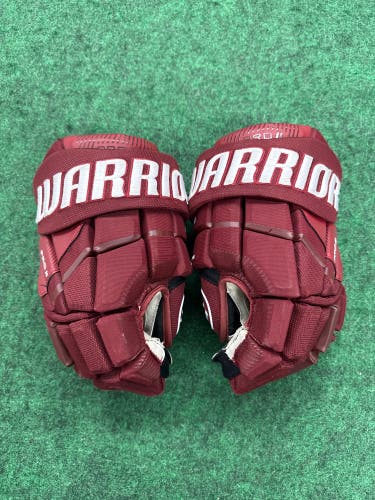 Maroon Senior Warrior Pro Series II Gloves 14" (Used)