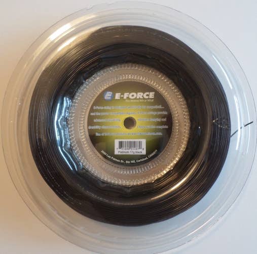 E-Force Platinum Racquetball String, 17 Gauge, 330 Feet - Premium...
