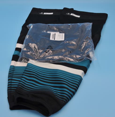 New Fanatics San Jose Sharks game-issued Cali Fin socks size XL
