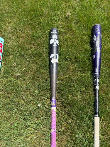 2022 DeMarini The Goods One Piece Alloy BBCOR Certified Bat (-3) 30 oz 33" (Used)