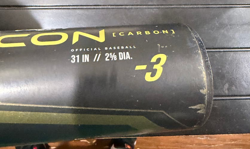 2023 Rawlings Icon Composite BBCOR Certified Bat (-3) 28 oz 31" (Used)