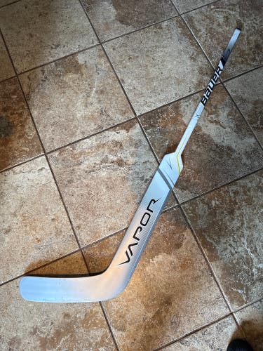 Junior Bauer Vapor 3X Regular Goalie Stick 21" Paddle (Used)