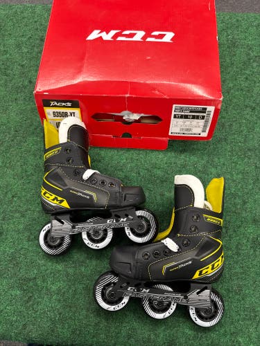 Youth CCM Tacks 9350R-YT Inline Skates (Regular) Size 10y (New)