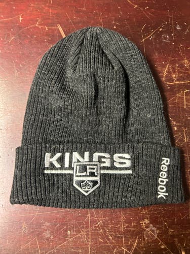 Black LA Kings Adult Unisex One Size Fits All Reebok Hat (New)