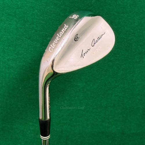 LH Cleveland Tour Action 900 Chrome 56 Sand Wedge Dynamic Gold Steel Wedge Flex