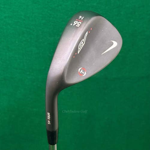 LH Nike SV Tour Black 56-14 56 Sand Wedge Dynamic Gold S400 Steel Stiff