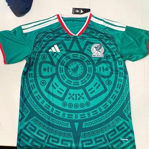 Green 2016 Team Mexico XXL Men's Adidas Jersey (New)