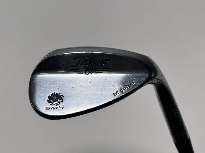 Titleist Vokey SM5 Tour Chrome Lob Wedge LW 58* 8 Bounce M-Grind Wedge RH