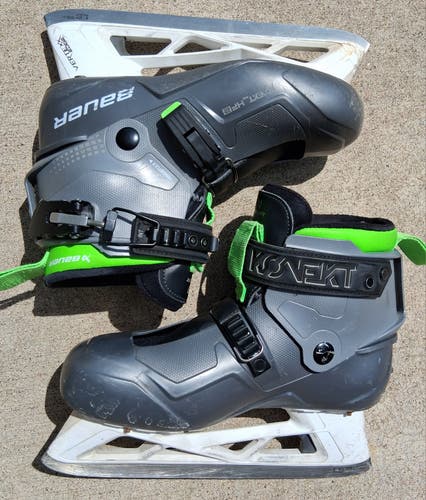 Bauer Konekt HF2 Hockey Goalie Skates Regular Width 6 (Used)