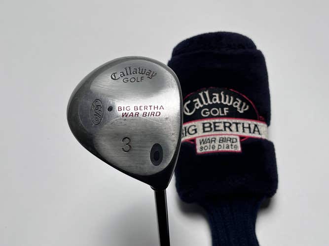 Callaway Big Bertha Warbird 3 Fairway Wood RCH 96 Regular Graphite Mens RH HC