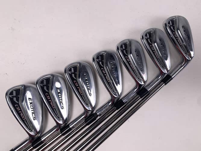 Tour Edge Exotics CB Pro Tungsten Iron Set 4-PW Recoil 460 F3 Regular RH