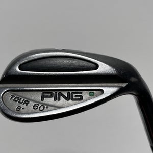 Ping Tour Lob Wedge LW 60* 8 Bounce Green Dot 2* Up Wedge Steel Mens RH