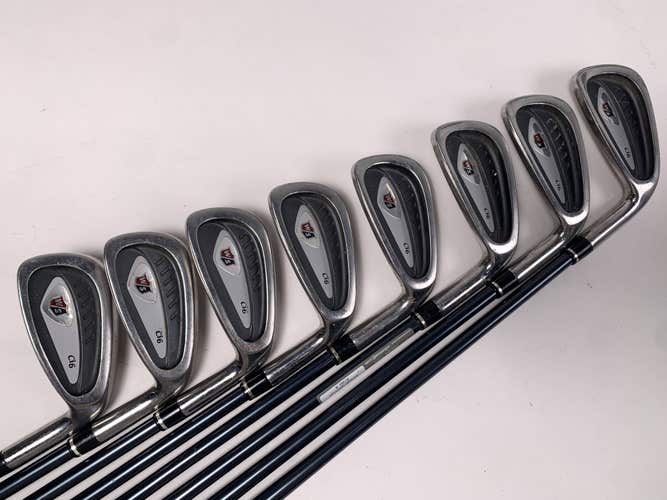 Wilson Staff Ci6 Iron Set 3-PW Nano Tech 75g Regular Graphite Mens RH