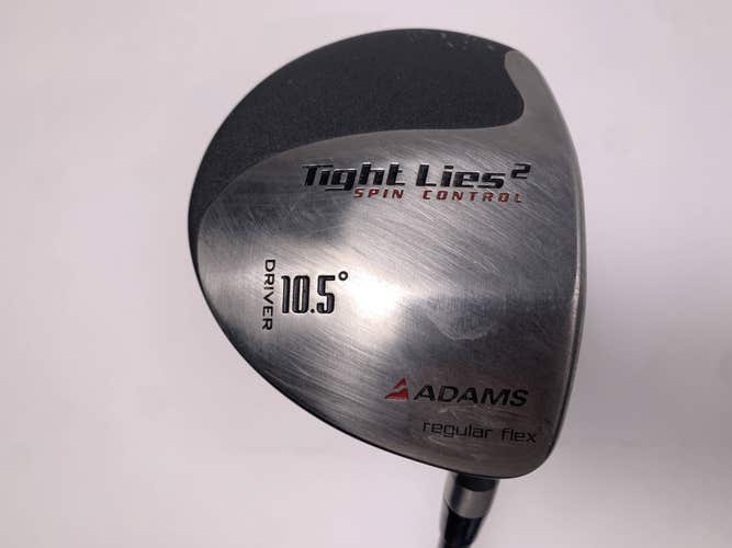 Adams Tight Lies 2 Spin Control Driver 10.5* Regular Graphite Mens RH