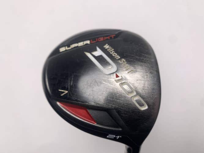 Wilson D100 7 Fairway Wood 21* Matrix Ozik HD 5.1 Regular Graphite Mens RH