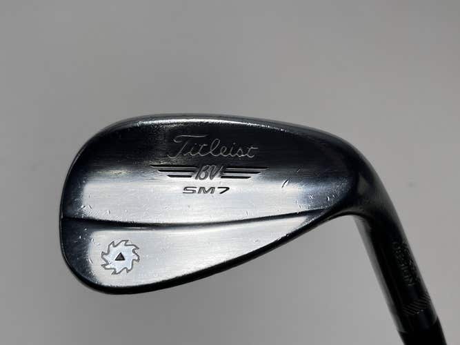 Titleist Vokey SM7 Tour Chrome Wedge 52* 12 Bounce F-Grind Wedge Steel Mens RH