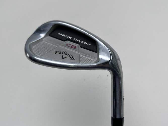 Callaway Mack Daddy CB Gap Wedge GW 52* 12 Bounce KBS Hi-Rev G Ladies RH