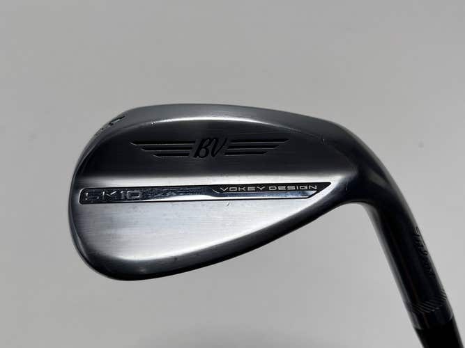 Titleist Vokey SM10 Tour Chrome Wedge 54* 12 Bounce D-Grind Wedge Steel Mens RH