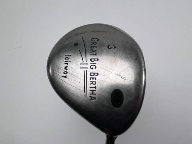 Callaway Great Big Bertha II 3 Fairway Wood 15* GBB System 60 60g Regular RH