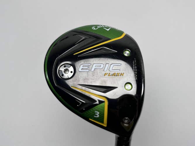 Callaway EPIC Flash 3 Fairway Wood 15* Project X Even Flow 5.0 55g Senior RH
