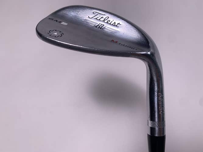 Titleist Vokey SM6 Tour Chrome Sand Wedge SW 54* 8 Bounce M-Grind Wedge RH