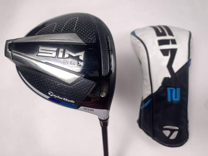 TaylorMade SIM MAX Driver 10.5* Fujikura Ventus Blue 6R Regular RH HC
