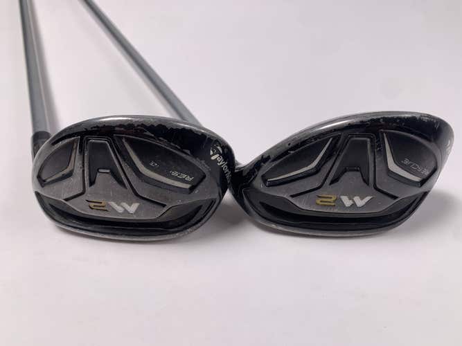 TaylorMade M2 2016 4 & 5 Hybrid Set 22* 25* REAX 45g Ladies Graphite Womens RH