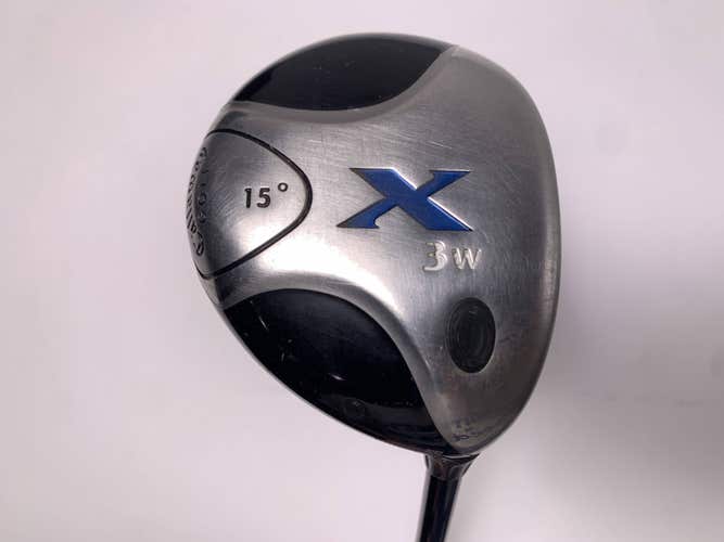 Callaway X 3 Fairway Wood 15* 60g Senior Graphite Mens RH