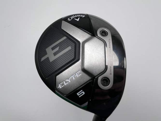 Callaway Elyte 5 Fairway Wood 18* Mitsubishi Chemical Vanquish 4 R2 Senior RH