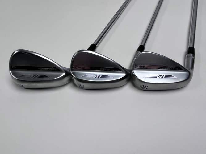 LEFTY Titleist Vokey SM10 Tour Chrome Wedge Set 50*8 | 54*10 | 58*10 XStiff LH