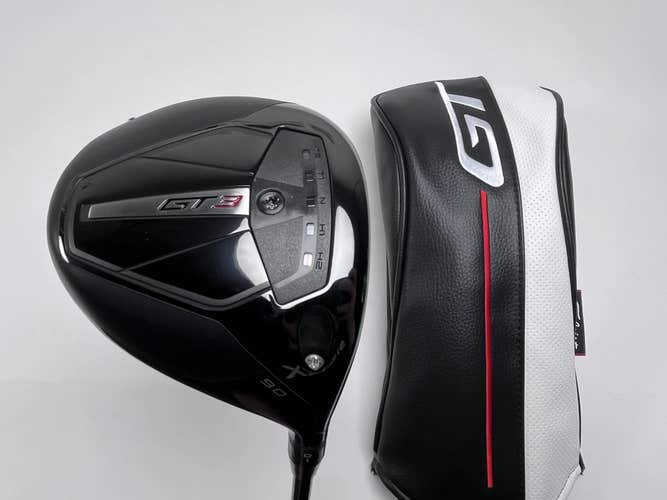 Titleist GT3 Driver 9* HZRDUS RDX Smoke 6.5 Black 60g Extra Stiff RH HC