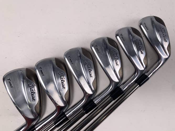 Titleist 716 T-MB Iron Set 4-9 UST Mamiya Recoil Prototype 110 F5 Extra Stiff RH