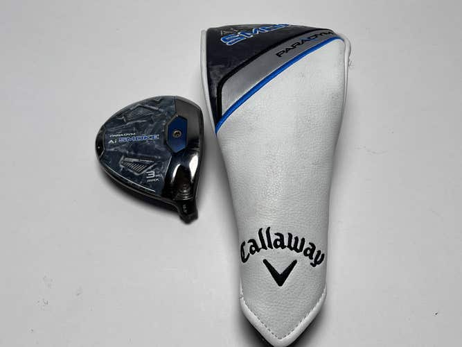 Callaway Paradym Ai Smoke Max 3HL Fairway Wood 16.5* HEAD ONLY Mens RH HC