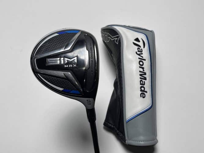 TaylorMade SIM MAX 5 Fairway Wood 18* Fujikura Ventus Blue 5R Regular Mens RH HC