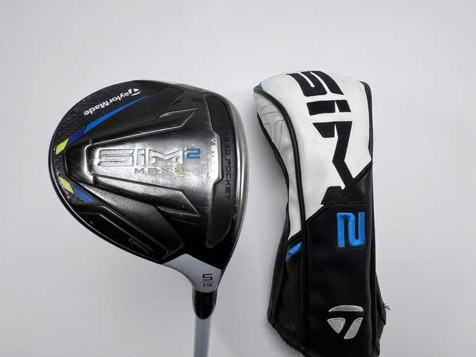 TaylorMade SIM2 MAX-D 5 Fairway Wood 19* Fujikura Air Speeder 45g Regular RH HC