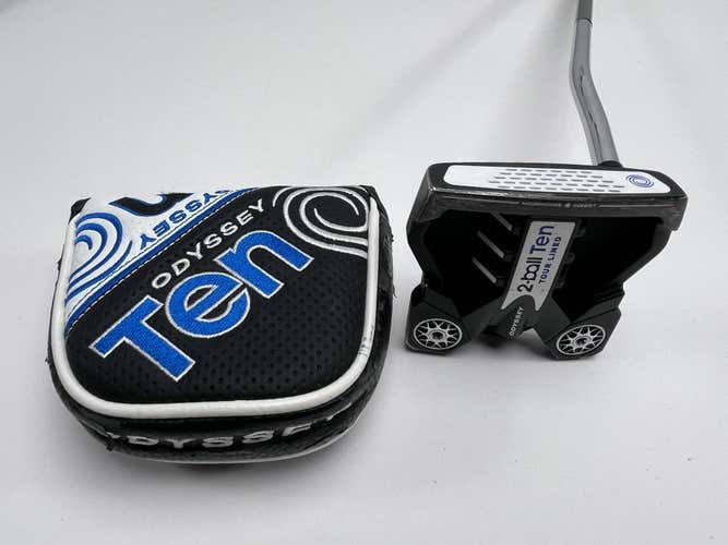 Odyssey 2-Ball Ten Tour Lined Stroke Lab Putter 34" Mens RH HC