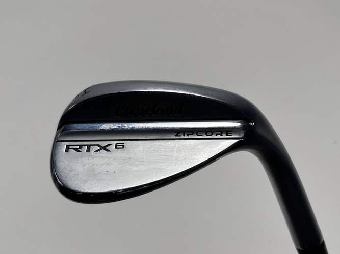 Cleveland RTX 6 ZipCore Tour Satin Sand Wedge 54* 10 MID DG S400 Stiff RH +1.5''