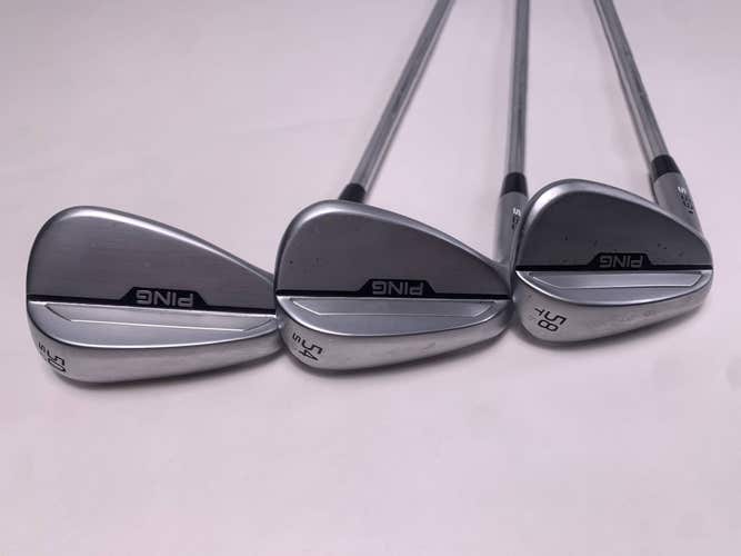 LEFTY Ping s159 Chrome Wedge Set 50* 12 | 54* 12 | 58* 6 Black Dot Z-Z115 LH