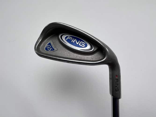 Ping G5 Single 7 Iron Red Dot 1* Flat Cushin Stiff Steel Mens RH