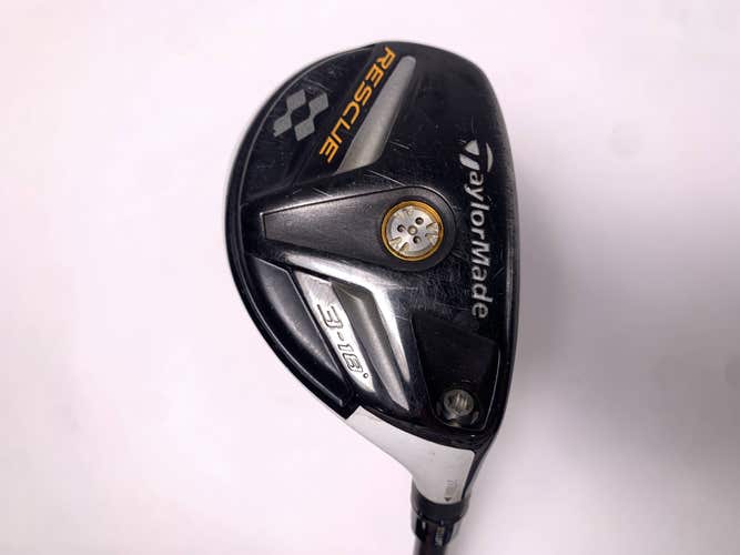 TaylorMade Rescue 11 3 Hybrid 18* Aldila RIP 65g Stiff Graphite Mens RH