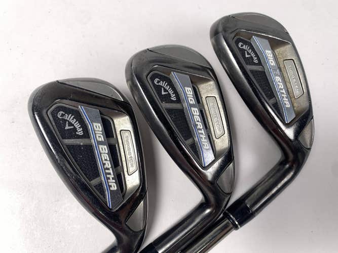 Callaway Big Bertha OS Iron Set 8-PW UST Mamiya Recoil ES 450 F1 Ladies RH