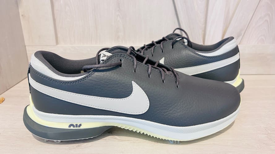 Nike Air Zoom Victory Tour 3 Iron Grey Silver Mens Golf Shoes DV6798 001 Sz 10.5