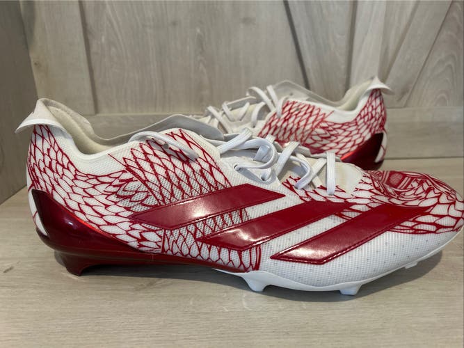 Men's Size M 15.0 (W.16.0) Adidas Adizero Electric Low Top Molded Cleats (New)
