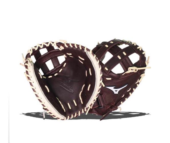 Mizuno Franchise 34” Fastpitch Softball Catcher’s Mitt GXS90F3 LEFT HANDED THROW