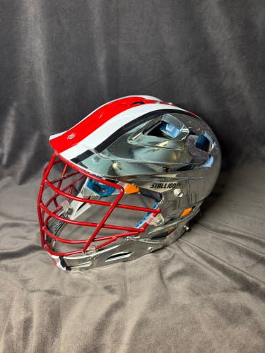 Game worn OSU stallion 650 helmet