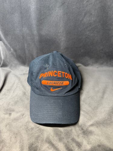 Black Princeton Lacrosse Nike Hat